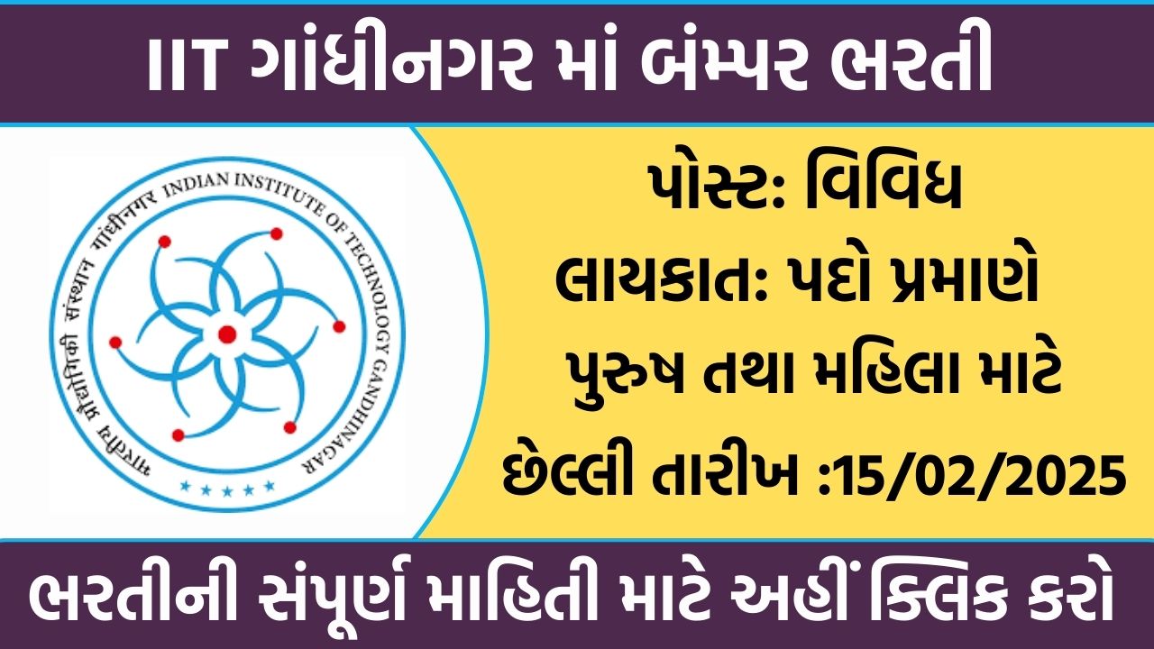 IITGN Recruitment 2025