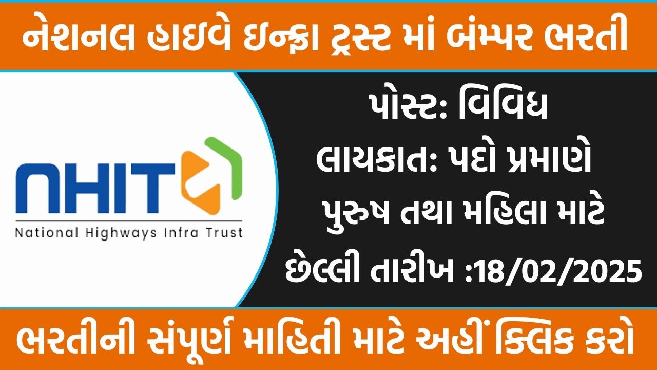 NHIT Recruitment 2025